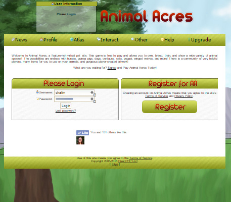 Animal acres website image